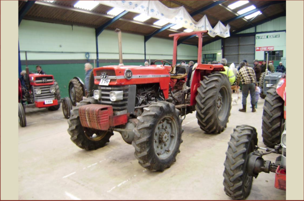 Massey Ferguson 165 Convered To 4wd Using A 4WT Conversion Kit